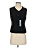 Petite Sophisticate Black Vest Size 2 Petite - photo 1