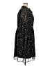 Lane Bryant 100% Polyester Stars Black Casual Dress Size 22 - photo 4