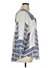 Pale Sky 100% Rayon Blue 3/4 Sleeve Blouse Size XL - photo 4