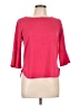 Green Envelope Pink 3/4 Sleeve Top Size L - photo 1