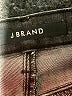 J Brand Chevron-herringbone Black Jeans Size 0 (estimated) - photo 7