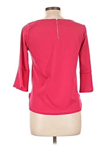 Green Envelope 3/4 Sleeve Top (view 2)