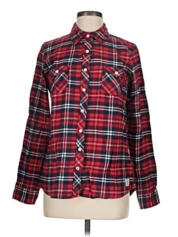 Weatherproof Long Sleeve Button-Down Shirt (view 1)
