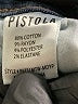 Pistola Chevron-herringbone Blue Jeans Size 28 waist - photo 8