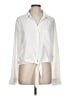 Sanctuary 100% Polyester Ivory Long Sleeve Blouse Size L - photo 1