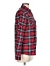 Weatherproof 100% Cotton Plaid Red Long Sleeve Button-Down Shirt Size M - photo 4