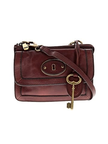 Fossil Leather Crossbody Bag (view 1)