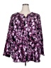 Catherines Purple 3/4 Sleeve Blouse Size 2X - photo 1