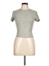 Atelier Gray Short Sleeve Top Size L - photo 1