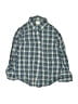 Crewcuts 100% Cotton Plaid Green Long Sleeve Button-Down Shirt Size 4 - 5 - photo 1