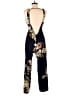 Hope & Ivy Floral Black Jumpsuit Size 12 - photo 2