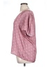 Paige 100% Polyester Pink Short Sleeve Blouse Size XL - photo 5