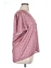 Paige 100% Polyester Pink Short Sleeve Blouse Size XL - photo 4