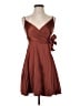 Express Brown Cocktail Dress Size XS - photo 1
