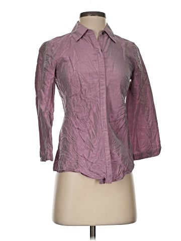 Lafayette 148 New York 3/4 Sleeve Silk Top (view 1)