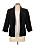 Roz & Ali Chevron-herringbone Black Blazer Size L - photo 1