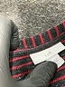 J.Jill Stripes Burgundy Pullover Sweater Size XL - photo 7