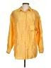 Assorted Brands 100% Silk Yellow 3/4 Sleeve Silk Top Size S - photo 1