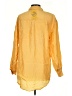 Assorted Brands 100% Silk Yellow 3/4 Sleeve Silk Top Size S - photo 2