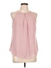 Iz Byer 100% Polyester Pink Sleeveless Blouse Size L - photo 1