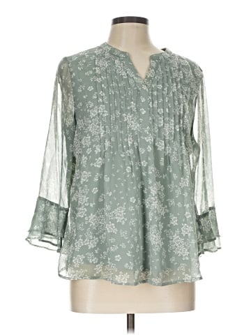 Charter Club 3/4 Sleeve Blouse (view 1)