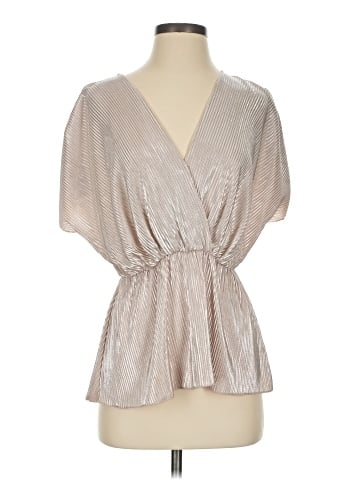 WAYF Short Sleeve Blouse (view 1)