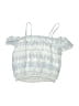 The Children's Place 100% Polyester Blue Sleeveless Blouse Size 10 - 12 - photo 2