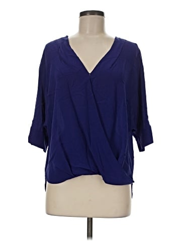 Trina Turk 3/4 Sleeve Silk Top (view 1)