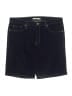 Levi's Solid Blue Denim Shorts Size 16 - photo 1