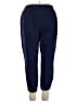 Lands' End Solid Blue Track Pants Size 14 - 16 - photo 2