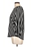 Adrianna Papell Stripes Black 3/4 Sleeve Blouse Size L - photo 5