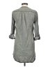 Express 100% Lyocell Gray 3/4 Sleeve Button-Down Shirt Size XS - photo 2