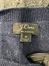 J.Crew 100% Cashmere Animal Print Blue Cashmere Pullover Sweater Size M - photo 7