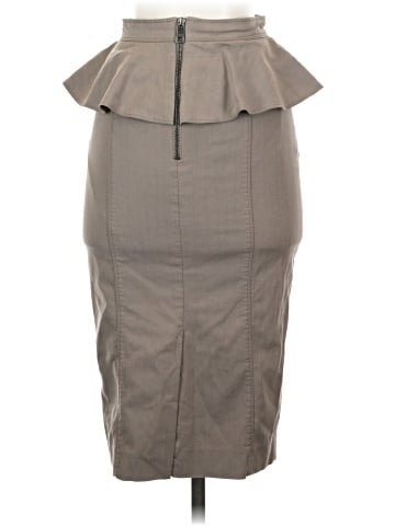 Burberry Peplum Accent Pencil Skirt (view 2)
