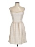 Aqua Hearts Ivory Cocktail Dress Size L - photo 1