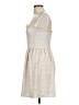 Aqua Hearts Ivory Cocktail Dress Size L - photo 5