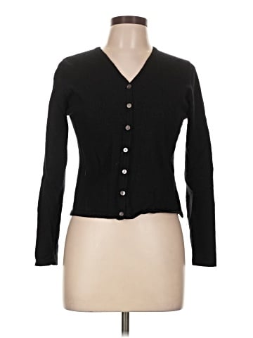 Apostrophe Wool Cardigan (view 1)