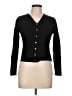 Apostrophe 100% Wool Black Wool Cardigan Size L - photo 1