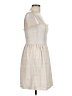 Aqua Hearts Ivory Cocktail Dress Size L - photo 4