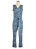 Toad & Co Paisley Blue Jumpsuit Size S - photo 1