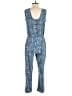 Toad & Co Paisley Blue Jumpsuit Size S - photo 2