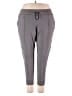 DKNY Gray Active Pants Size XXL - photo 1