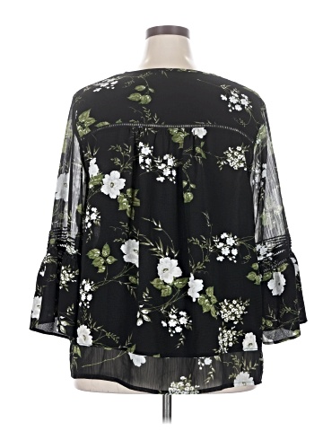 Fever 3/4 Sleeve Blouse (view 2)