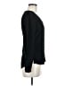 Massimo Dutti Black Long Sleeve Blouse Size M - photo 4