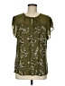 Daniel Rainn Green Short Sleeve Blouse One size - photo 1