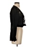 Abbeline 100% Rayon Black Long Sleeve Blouse Size S - photo 4