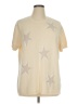 D&Co. Stars Gold Pullover Sweater Size XL - photo 1