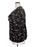 Casual Express Apparel 100% Rayon Black Long Sleeve Blouse Size XXL - photo 5