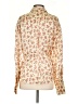 Zara Floral Ivory Long Sleeve Blouse Size S - photo 2