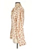 Zara Floral Ivory Long Sleeve Blouse Size S - photo 5